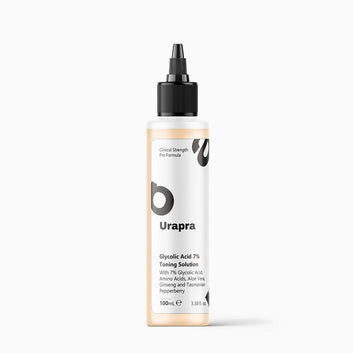 Urapra Glycolic Acid 7% Toning Solution – Exfoliating Toner for Bright & Smooth Skin (100ml)